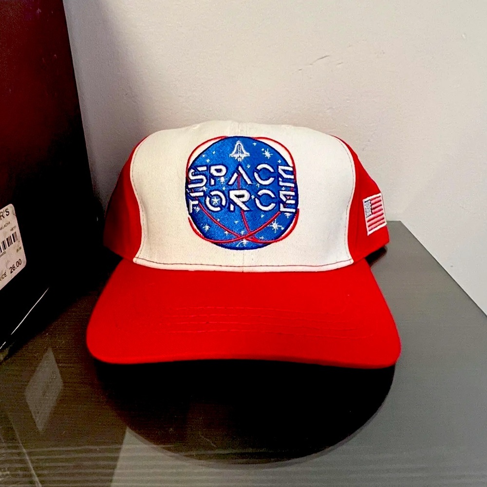 Official Cali-Fame Donald Trump Space Force MAGA Hat Make America Great Again